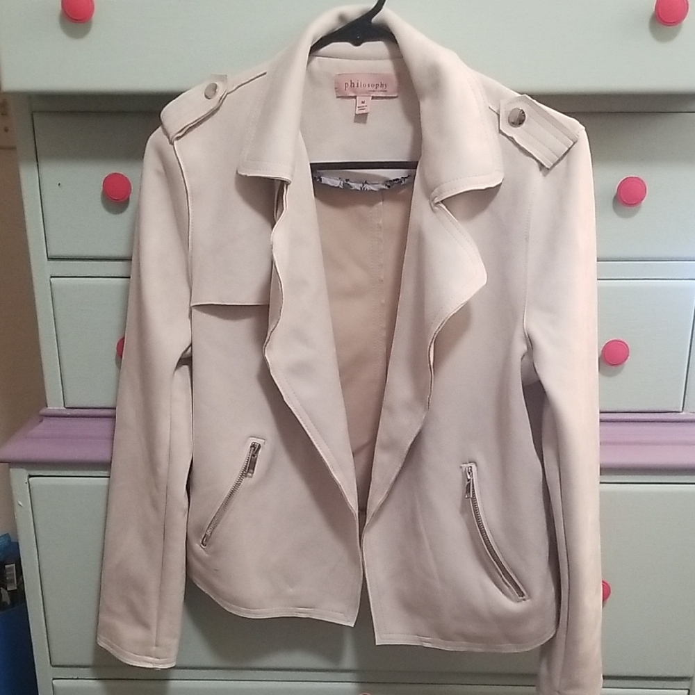 Philosophy Cream Women's Blazer